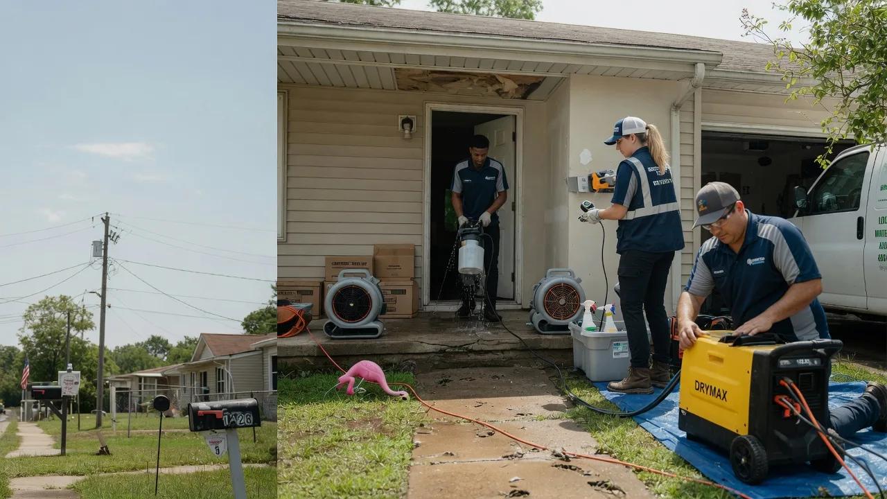 Storm Damage Water Removal in Port Bolivar, TX near me